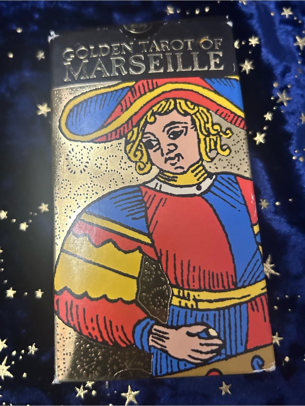 Golden Tarot of Marseille Lo Scarabeo 78 Cards